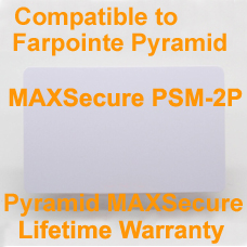 Proximity ISO Card Farpointe Pyramid MAXSecure Format Compatible with Farpointe Pyramid PSI-4
